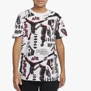 Boys L & XL Jordan Throwback T-Shirt – Classic Style